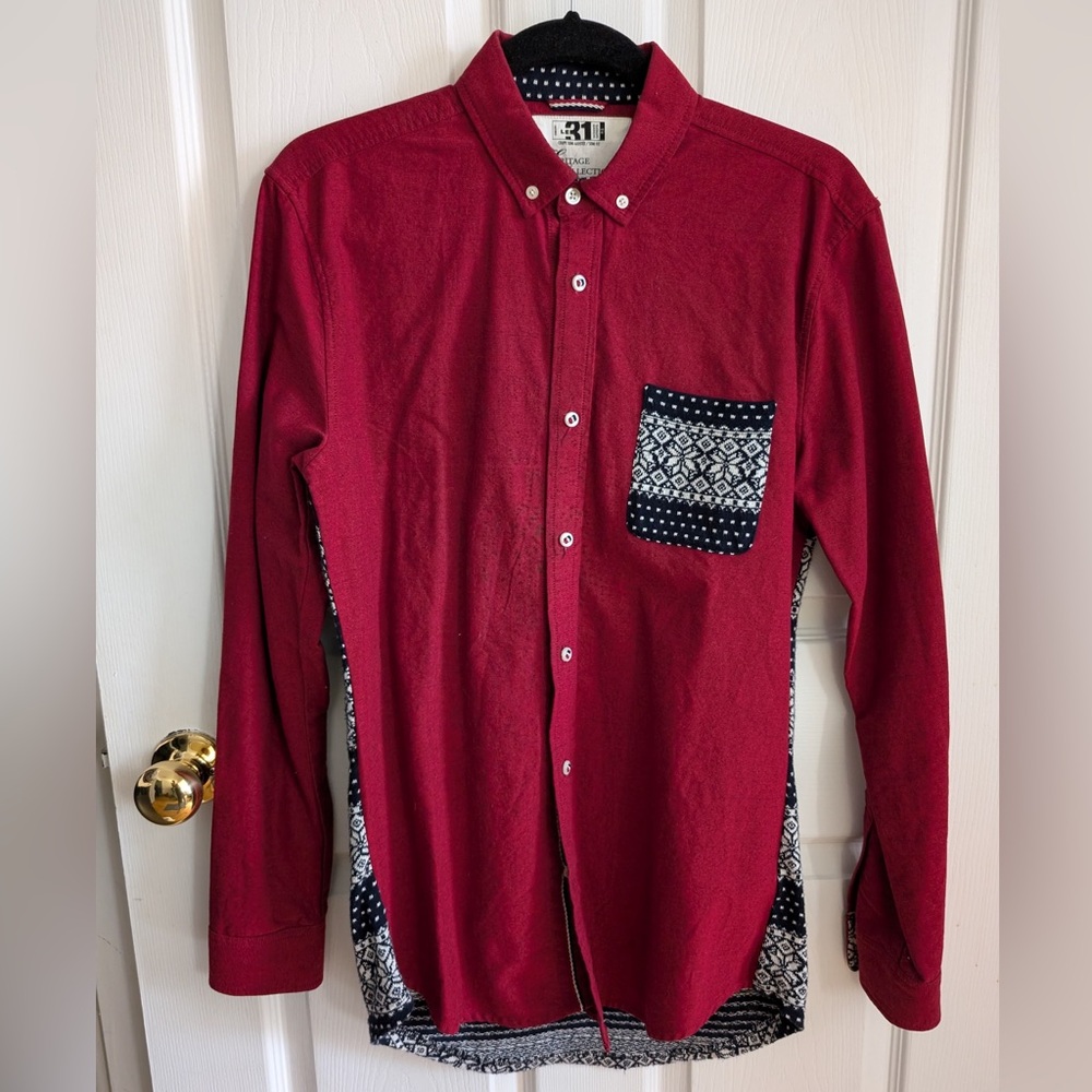 *SOLD* Le 31 Heritage Collection - Men’s Button Down Shirt